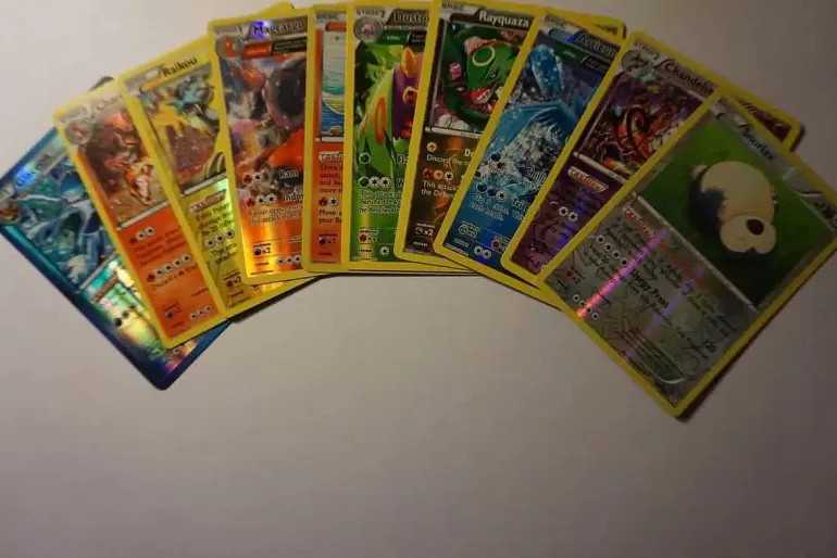 Pocket Monster Pokémon Kort-10 Sjaeldne Glimmerkort