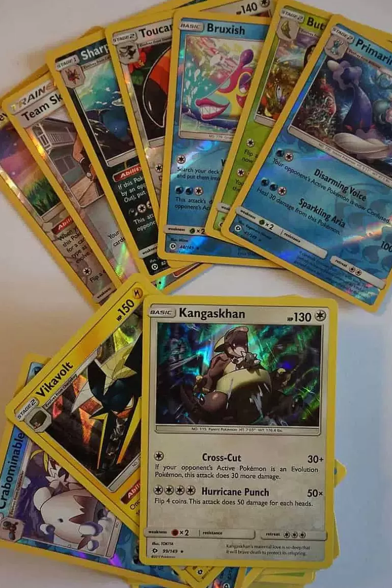 Pocket Monster Pokémon Kort-50 Sun & Moon Og Nyere Pokemonkort