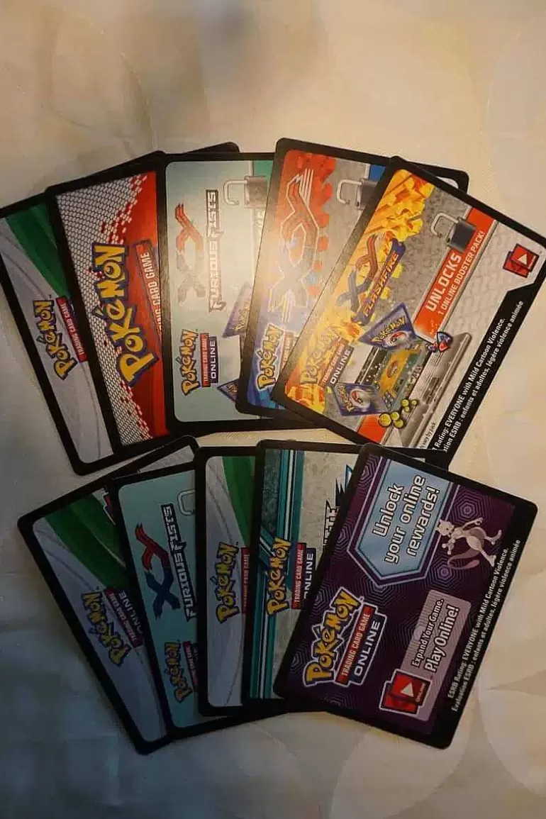 Pocket Monster Pokémon Kort-5 Onlinekort Fra Xy Og Aeldre Serier