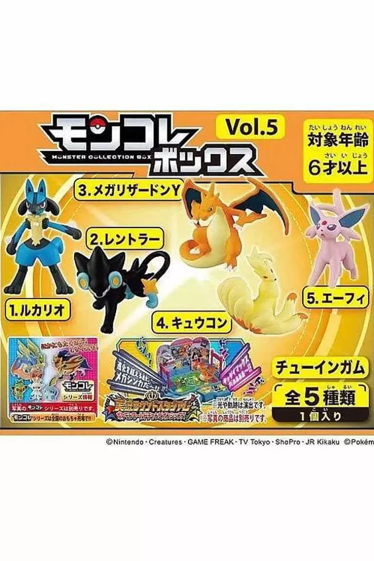 Pocket Monster Pokémon Figurer-5 Sma Japanske Populaere Figurer