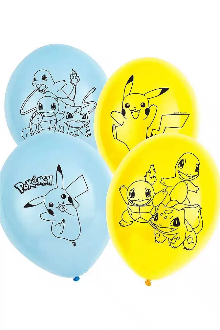 Pocket Monster Pokémon Til Børneværelset-6 Pokemon Ballonner