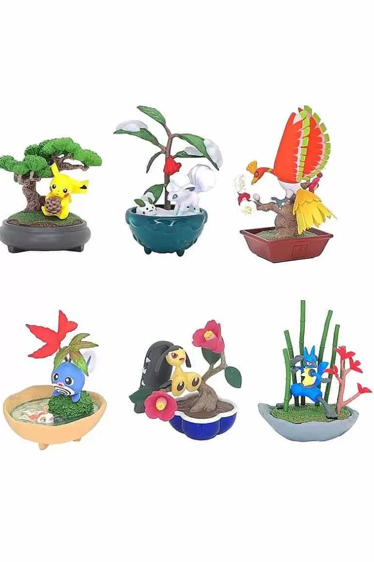 Pocket Monster Pokémon Figurer-6 Pokémon Figurerpakker Bonsai