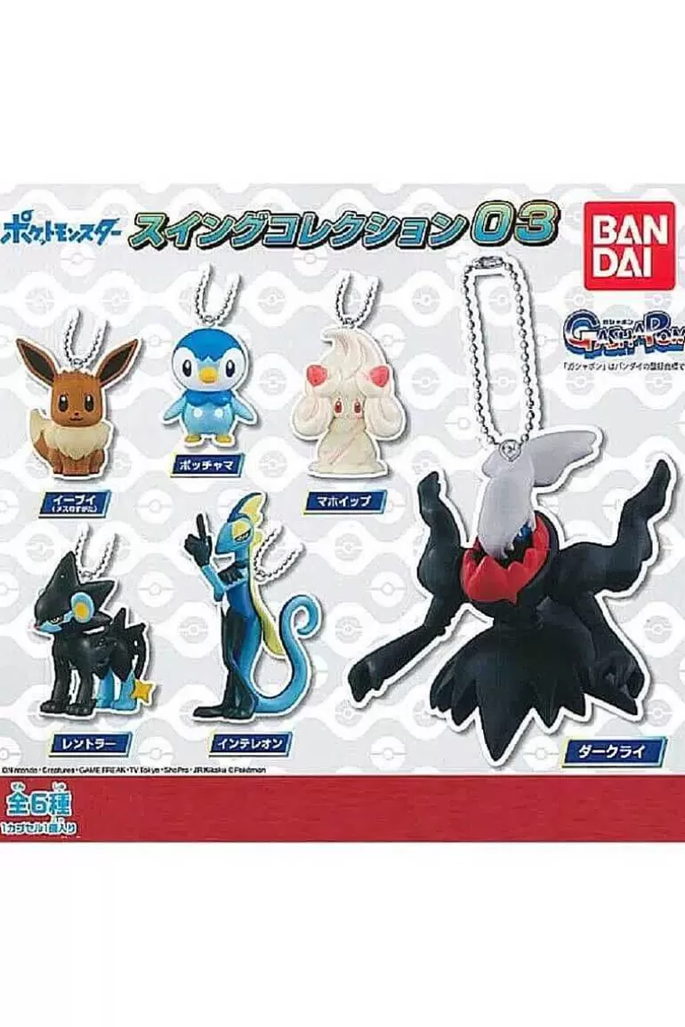 Pocket Monster Pokémon Figurer-6 Sma Japanske Figurer Med Kaede