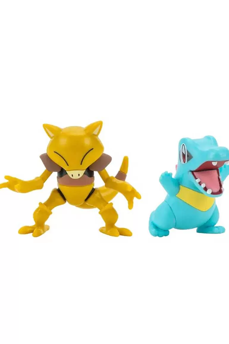 Pocket Monster Pokémon Figurer-Abra Og Totodile Figurer