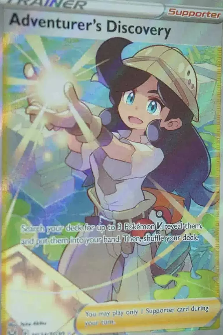 Pocket Monster Pokémon Kort-Adventurer'S Discovery Tg23/Tg30 Full Art