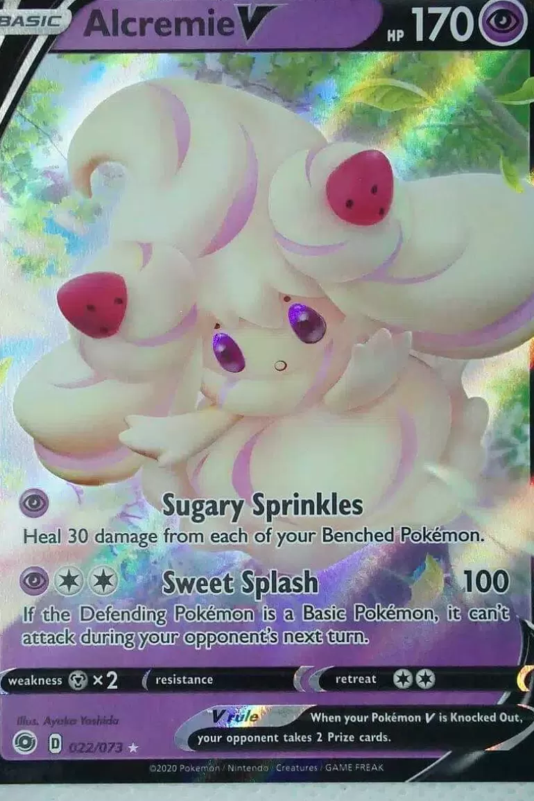 Pocket Monster Pokémon Kort-Alcremie V 022/073