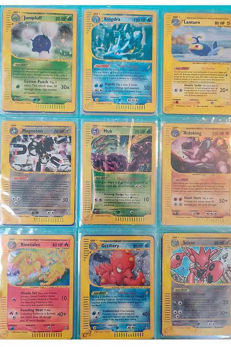 Pocket Monster Pokémon Kort-Aquapolis Fuldt Saet