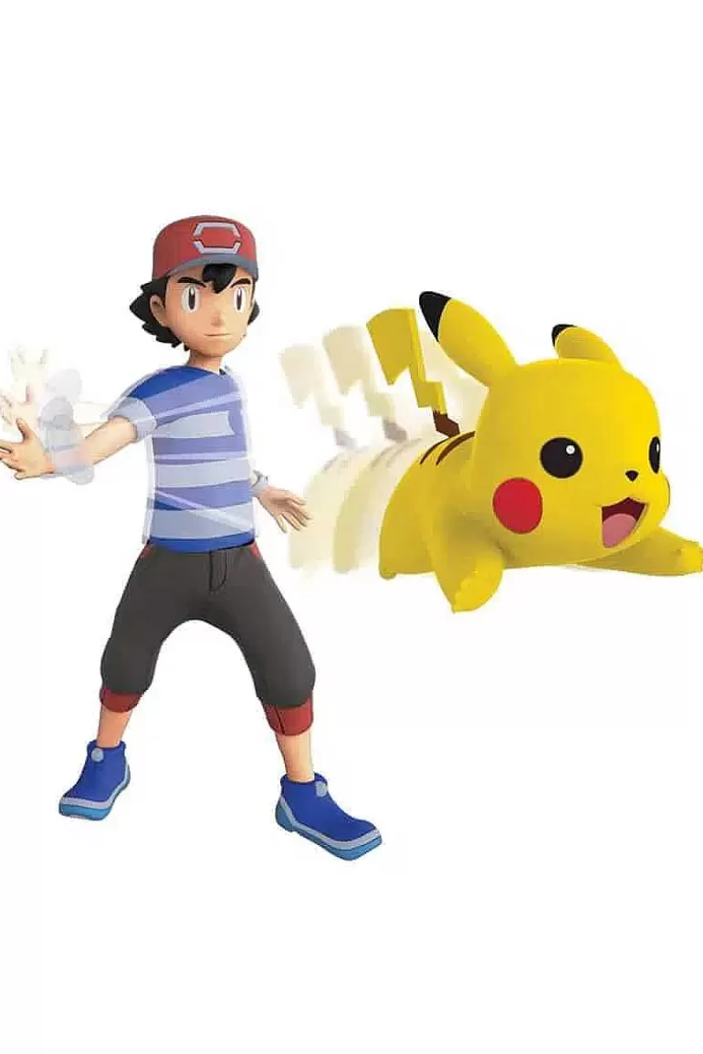 Pocket Monster Pokémon Figurer-Ash & Pikachu Battle Feature Figure