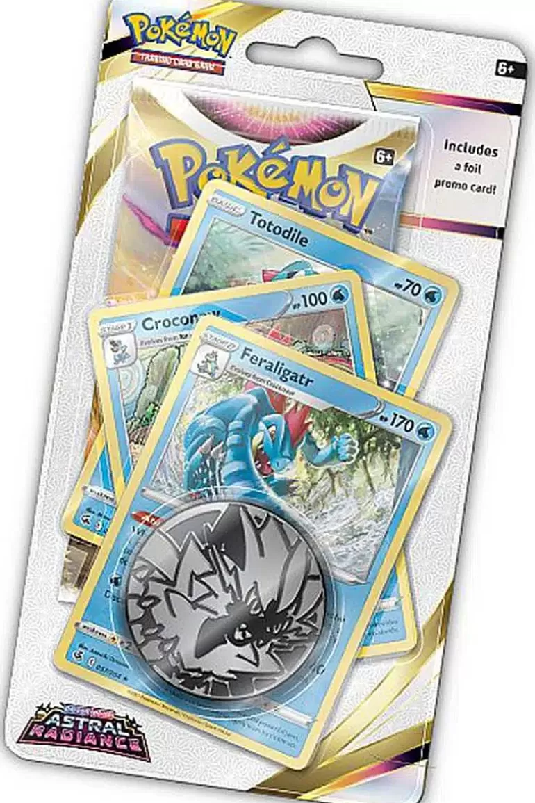 Pocket Monster Pokémon Kort-Astral Radiance Premium Blisterpakke Med Feraligatr