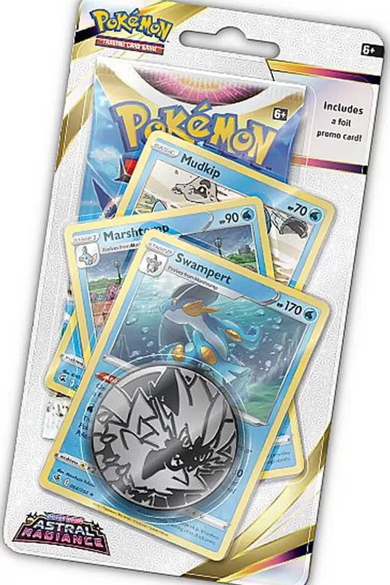 Pocket Monster Pokémon Kort-Astral Radiance Premium Blisterpakke Med Swampert