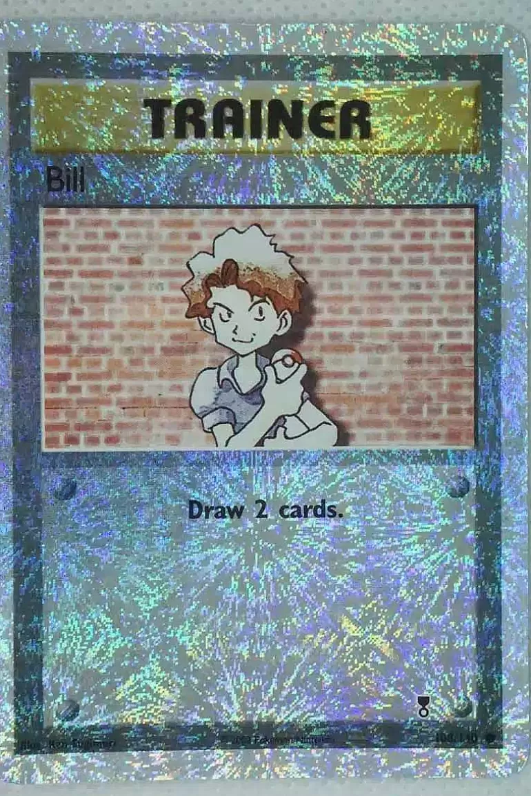 Pocket Monster Pokémon Kort-Bill 108/110 Special Holo Edition