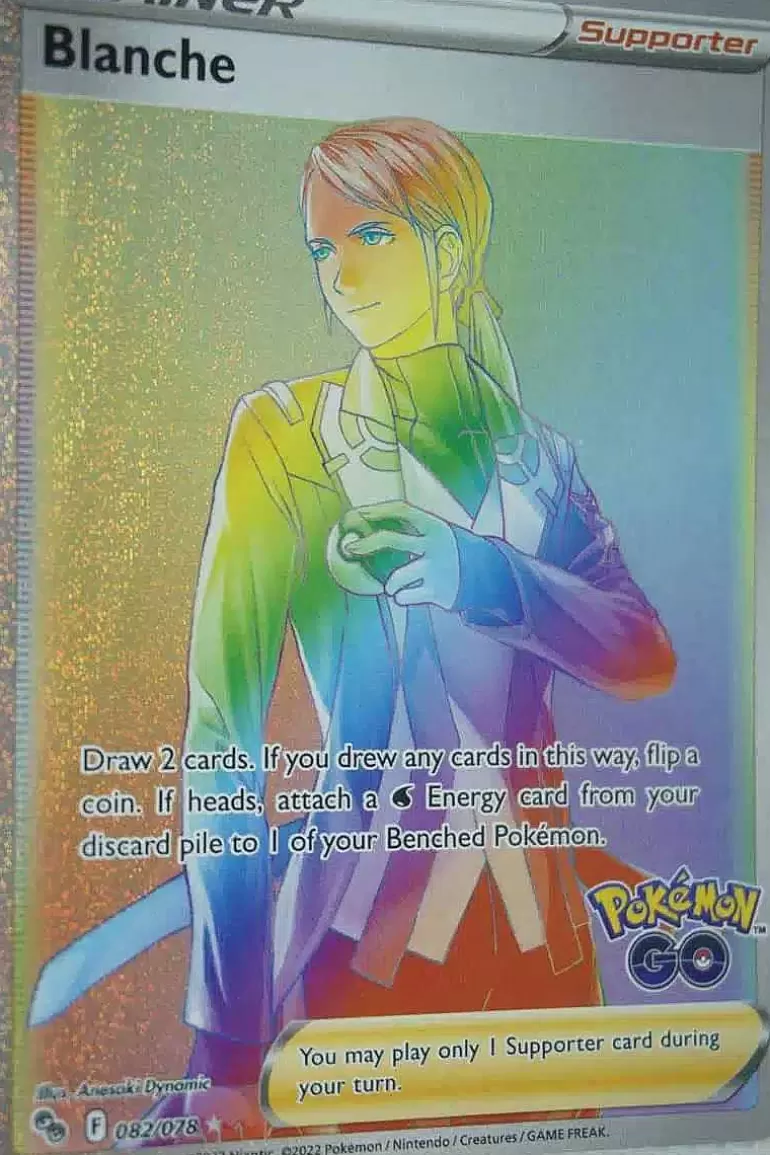 Pocket Monster Pokémon Kort-Blanche 082/078 Hyper Rare