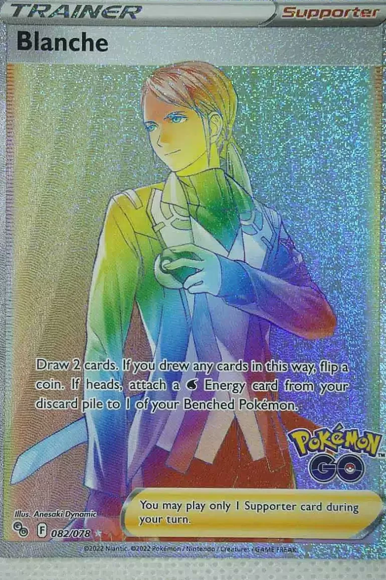 Pocket Monster Pokémon Kort-Blanche 082/078 Hyper Rare