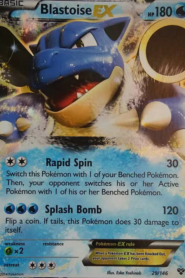 Pocket Monster Pokémon Kort-Blastoise Ex 29/146