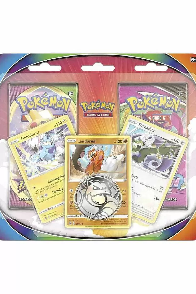 Pocket Monster Pokémon Kort-Blisterpakke Med Tornadus, Thundurus Og Landorus