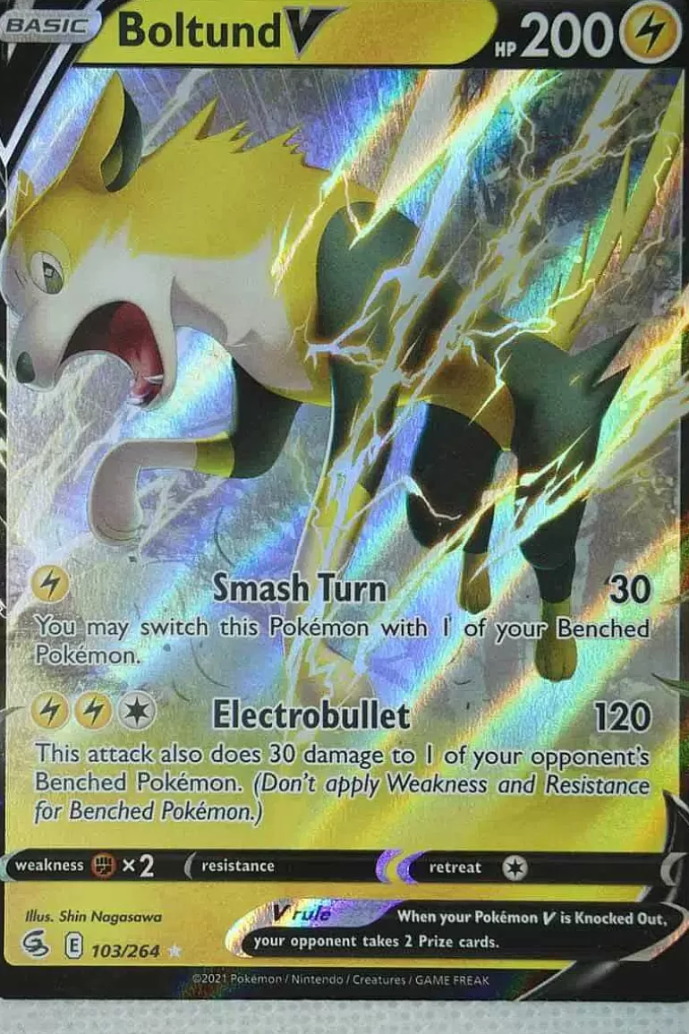 Pocket Monster Pokémon Kort-Boltund V 103/264
