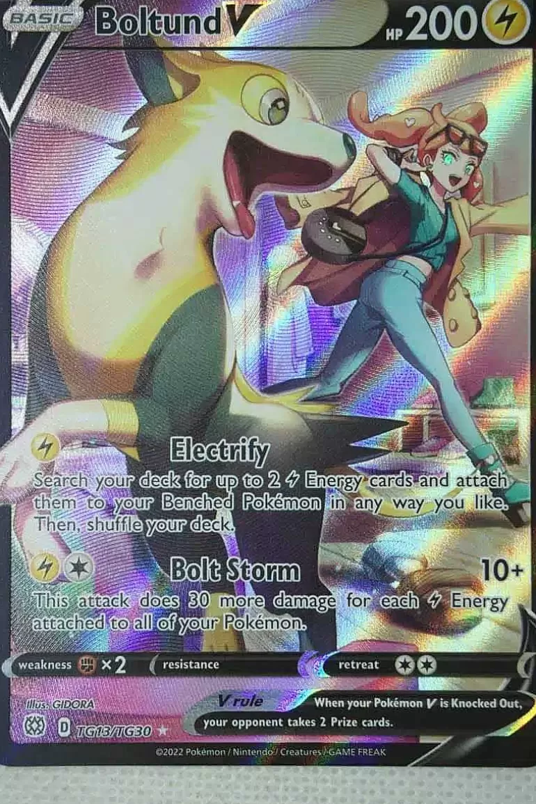 Pocket Monster Pokémon Kort-Boltund V Tg13/Tg30