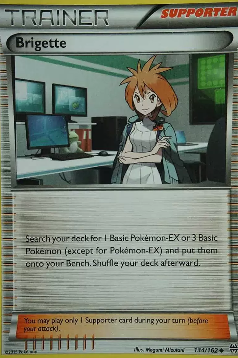 Pocket Monster Pokémon Kort-Brigette 134/162