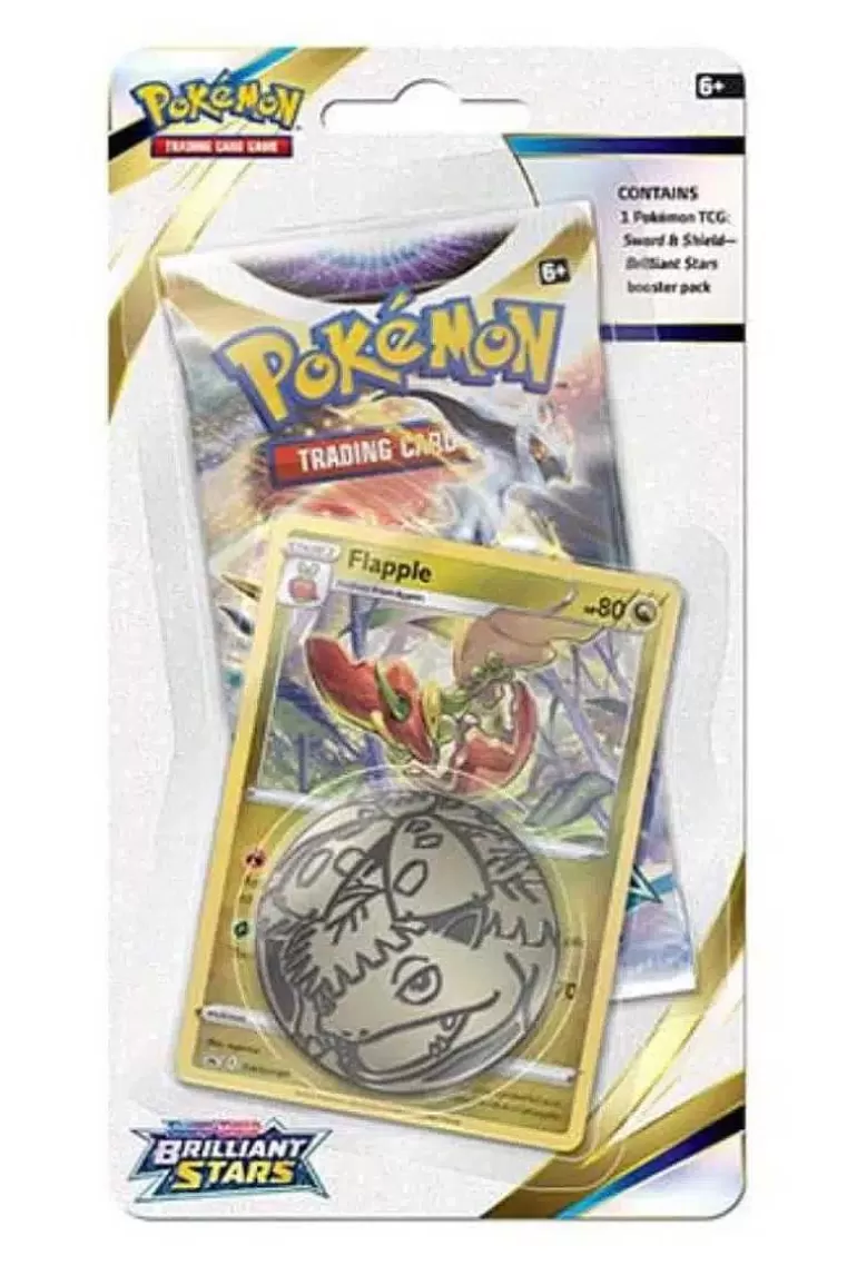 Pocket Monster Pokémon Kort-Brilliant Stars Blisterpakke Med Flapple