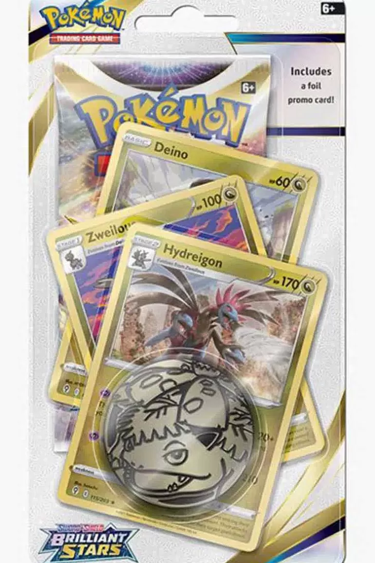 Pocket Monster Pokémon Kort-Brilliant Stars Premium Blisterpakke Med Hydreigon