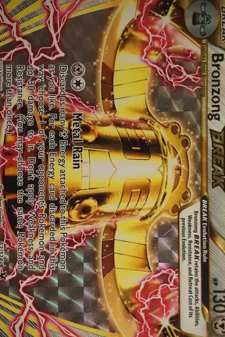 Pocket Monster Pokémon Kort-Bronzong Break 62/124