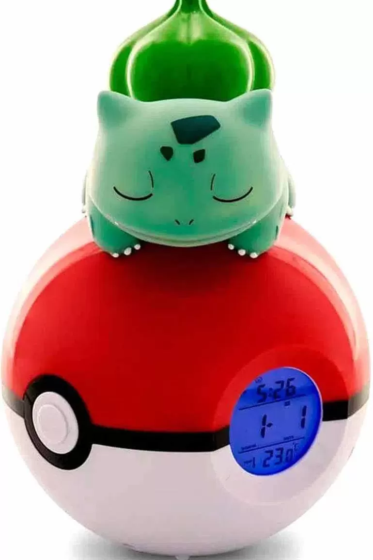 Pocket Monster Pokémon Til Børneværelset-Bulbasaur Vaekkeur Og Lampe