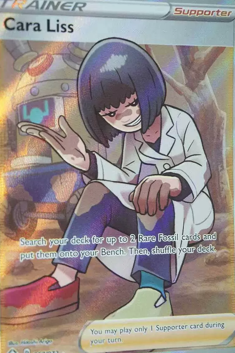 Pocket Monster Pokémon Kort-Cara Liss 67/72 Full Art