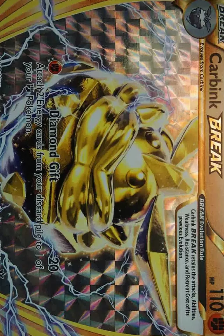 Pocket Monster Pokémon Kort-Carbink Break 51/124 Break Rare