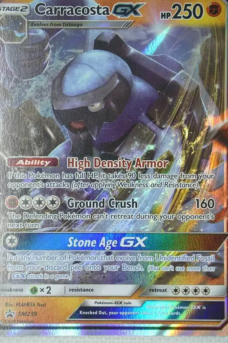 Pocket Monster Pokémon Kort-Carracosta Gx Sm239