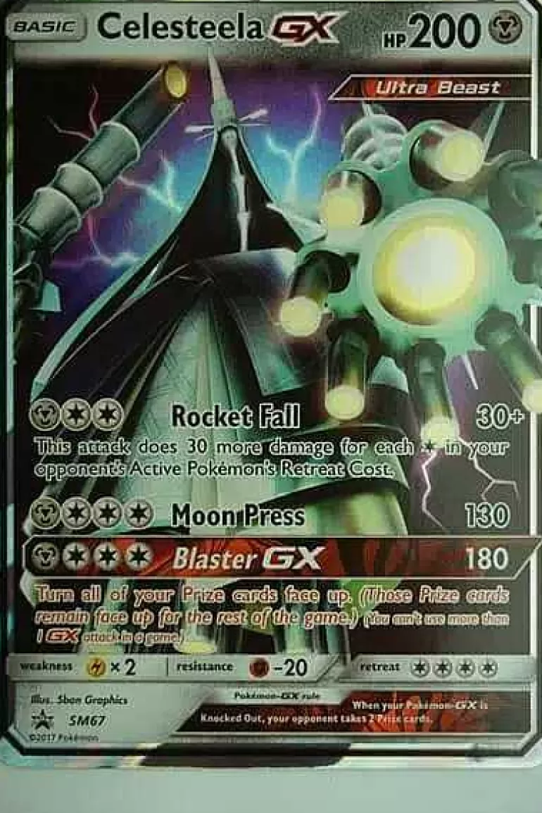 Pocket Monster Pokémon Kort-Celesteela Gx Sm67