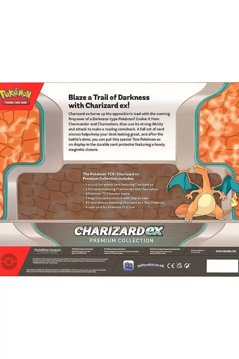Pocket Monster Pokémon Kort-Charizard Ex Premium Collection Box