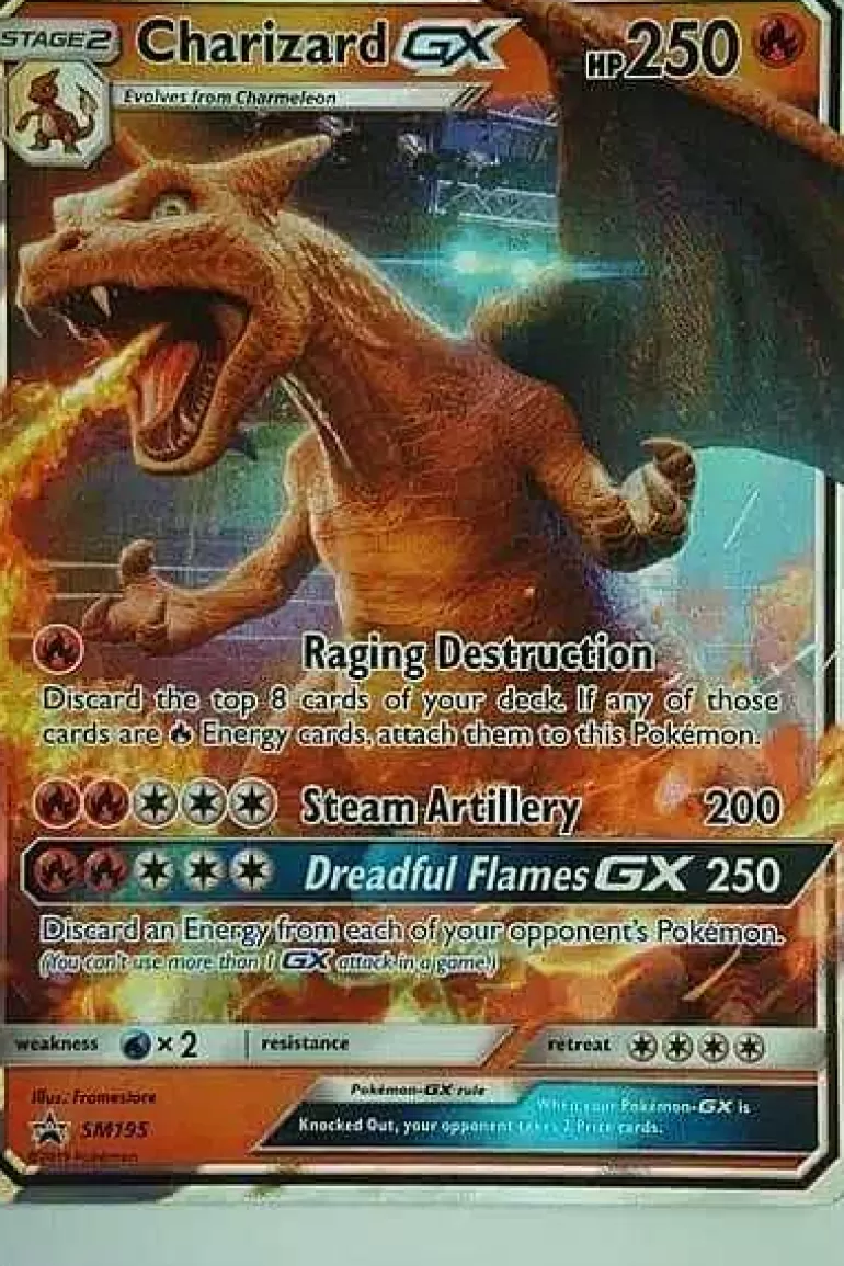 Pocket Monster Pokémon Kort-Charizard Gx Sm195