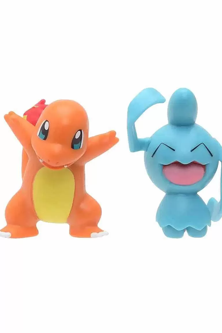 Pocket Monster Pokémon Figurer-Charmander & Wynaut Figurer