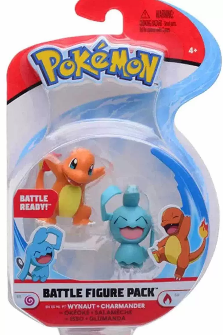 Pocket Monster Pokémon Figurer-Charmander & Wynaut Figurer