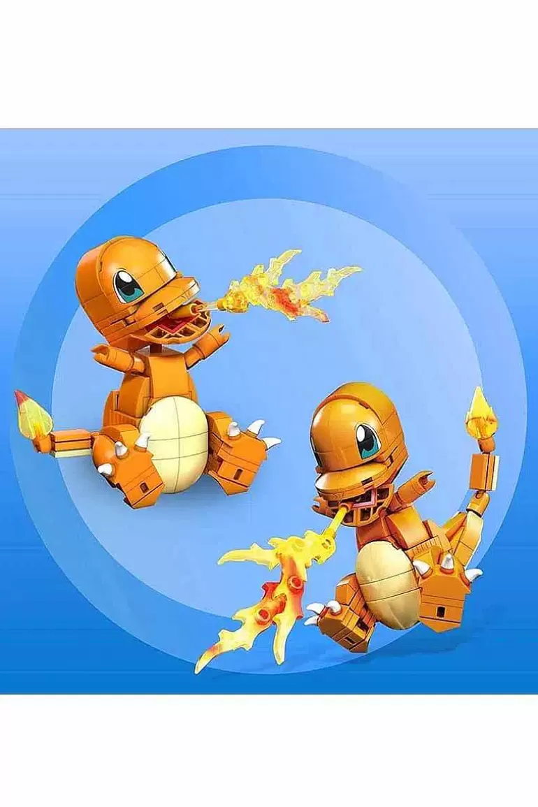 Pocket Monster Pokémon Figurer-Charmander Mega Construx Figur