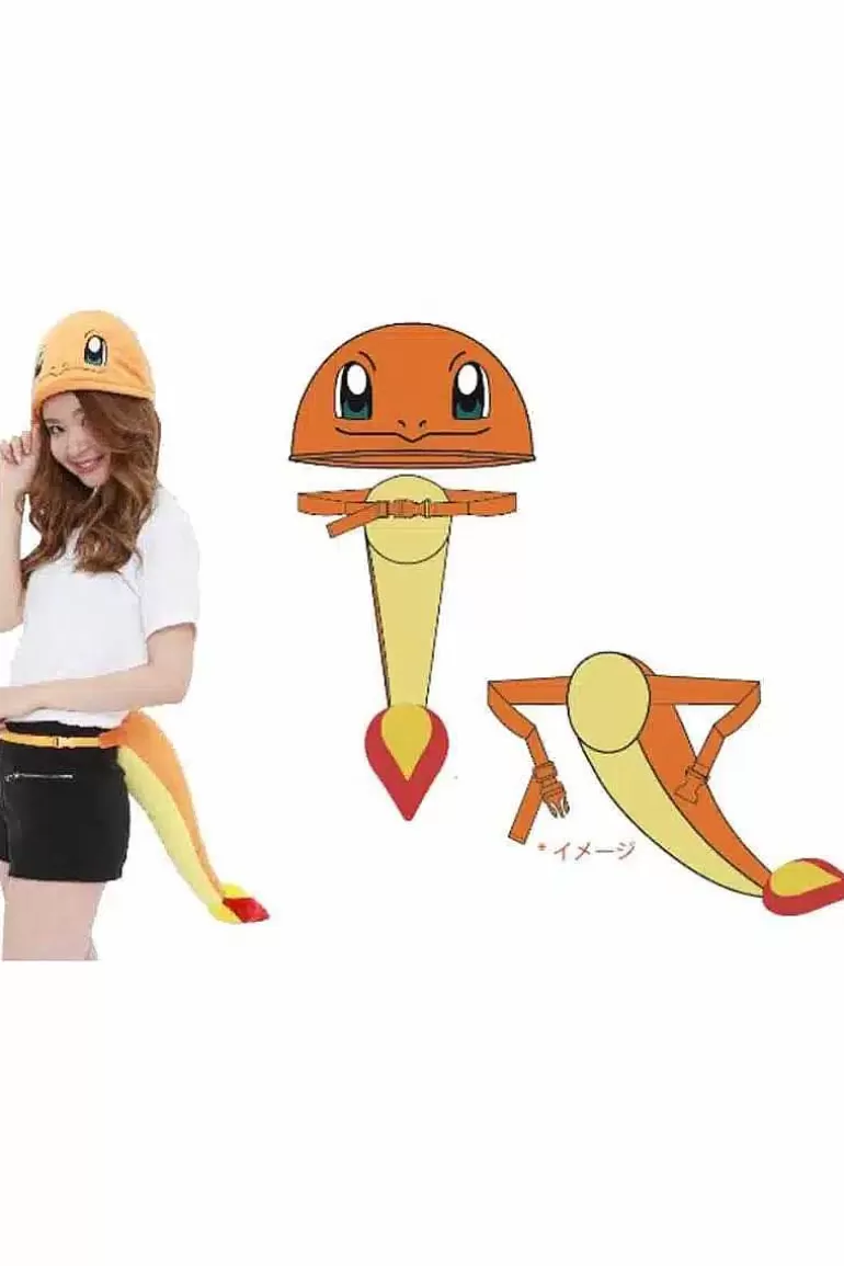 Pocket Monster Pokémon Til Børneværelset-Charmander Udklaedning
