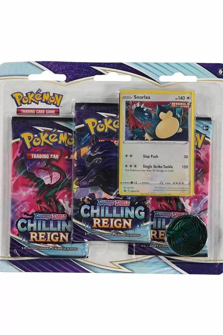 Pocket Monster Pokémon Kort-Chilling Reign Blisterpakke Med Snorlax