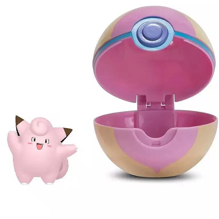 Pocket Monster Pokémon Figurer-Clefairy Og Poke Ball