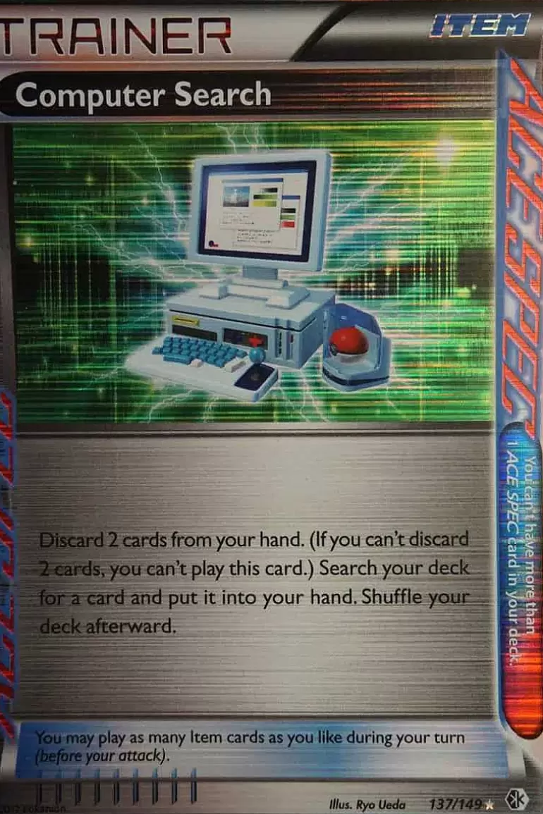 Pocket Monster Pokémon Kort-Computer Search 137/149 Ultra Rare