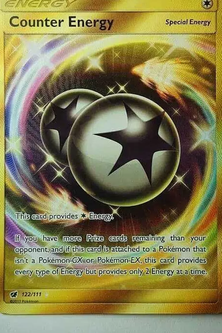 Pocket Monster Pokémon Kort-Counter Energy 122/111 Secret Rare