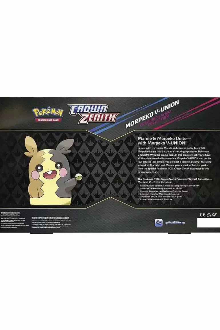 Pocket Monster Pokémon Kort-Crown Zenith Morpeko V-Union Premium Playmat Collection
