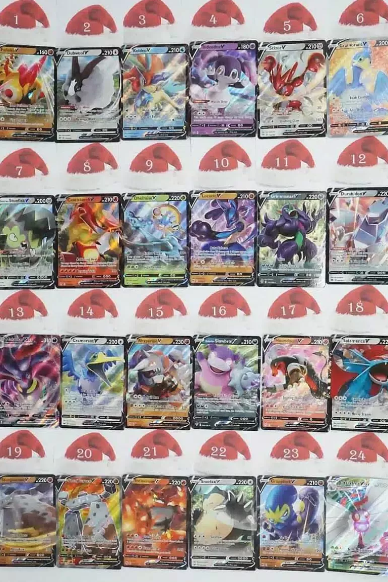 Pocket Monster Pokémon Kort-Den Ultimative Pokemon V Pakkekalender