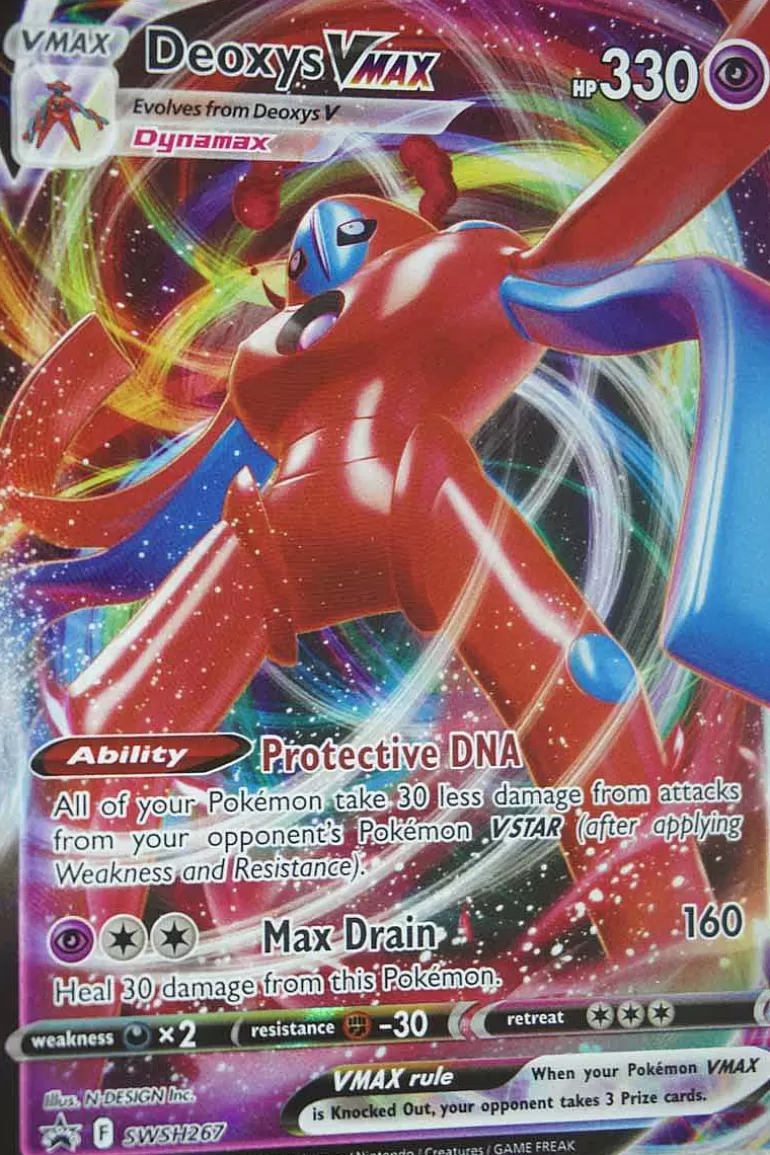 Pocket Monster Pokémon Kort-Deoxys Vmax Swsh267