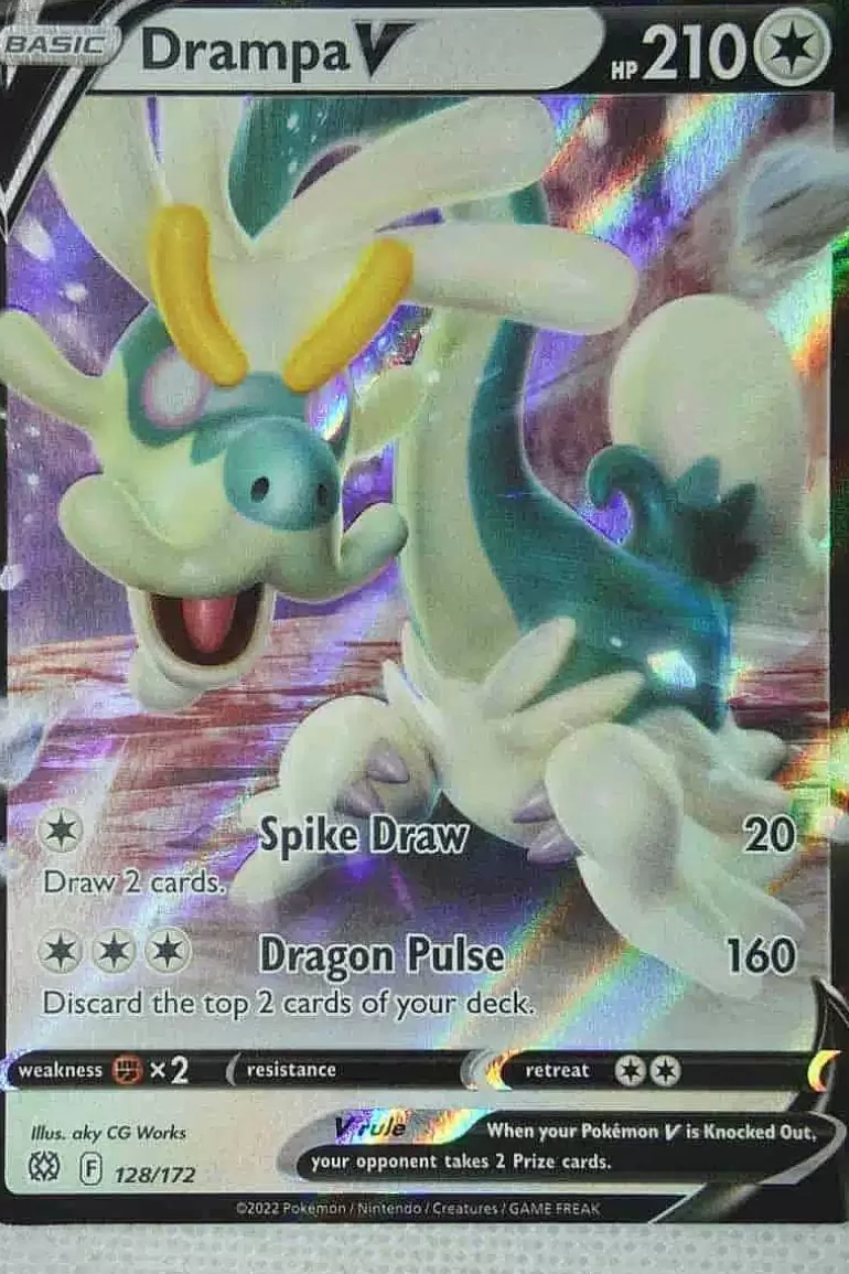 Pocket Monster Pokémon Kort-Drampa V 128/172