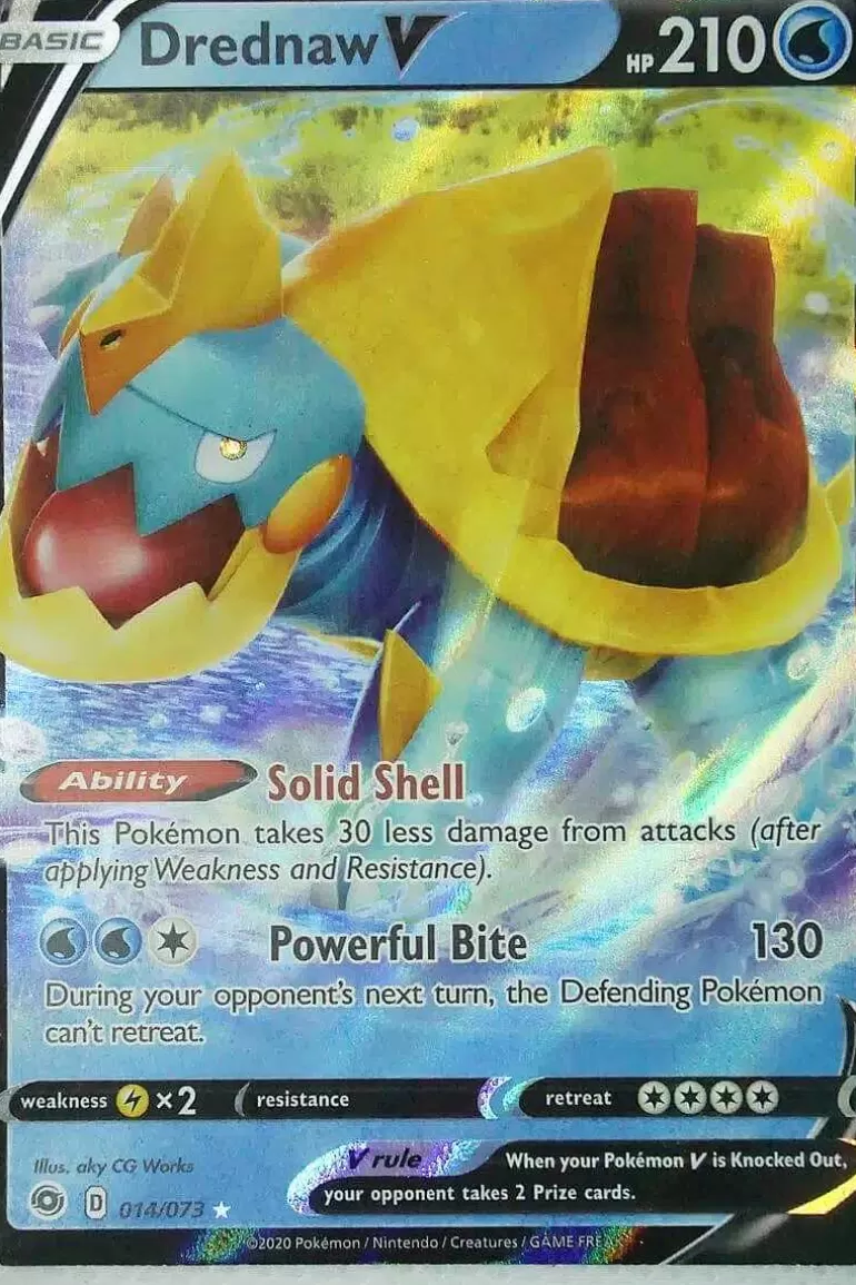 Pocket Monster Pokémon Kort-Drednaw V 014/073