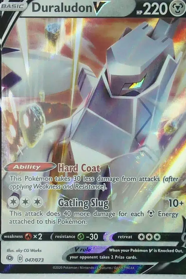 Pocket Monster Pokémon Kort-Duraludon V 047/073