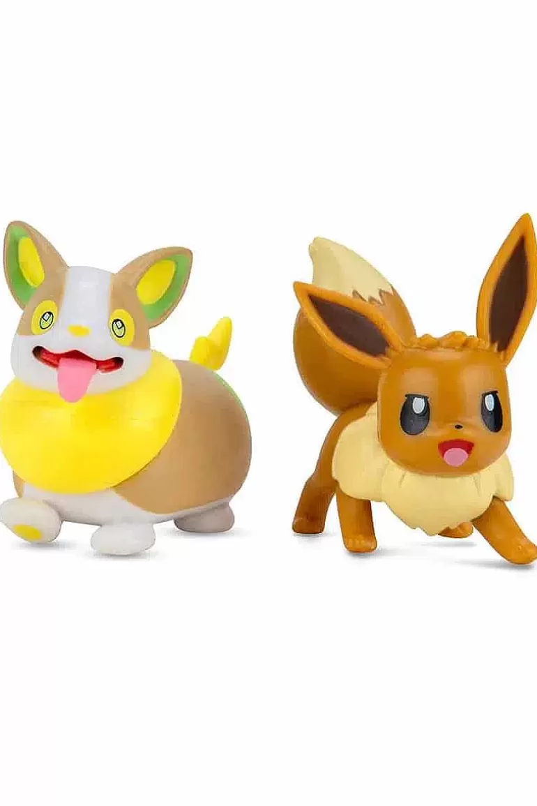 Pocket Monster Pokémon Figurer-Eevee & Yamper Figurer