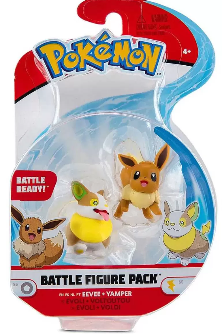 Pocket Monster Pokémon Figurer-Eevee & Yamper Figurer