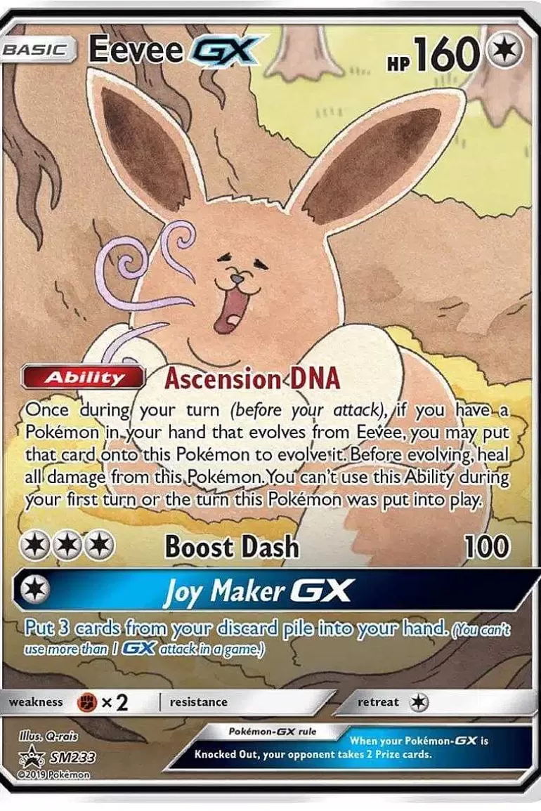 Pocket Monster Pokémon Kort-Eevee Gx Sm233