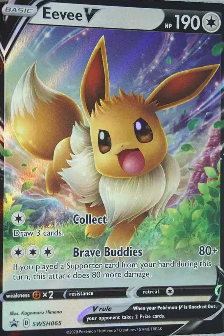 Pocket Monster Pokémon Kort-Eevee V Swsh065